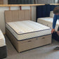 Half Ottoman Bed Base and Headboard